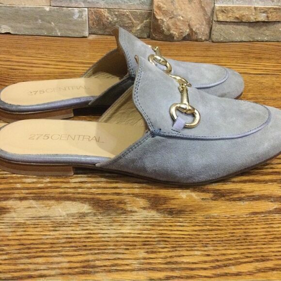 275 CENTRAL Suede Mules - Picture 3 of 10